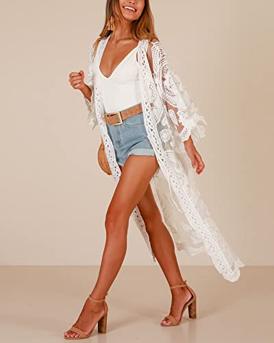 JDiction Womens Bathing Suit Cover Up Summer Long Bikini Swimsuit Coverup Vacation Outfits Long Beach Dress3