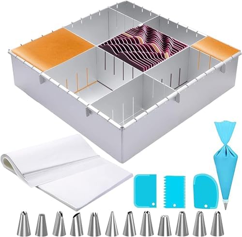 Foldaway Cake Silverwood Adjustable Cake Tin Silverwood Tins