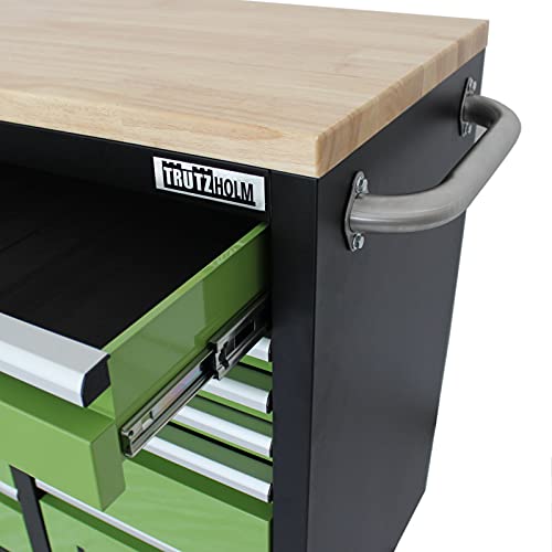TRUTZHOLM Werkstattwagen Mobile Werkbank Deluxe XXL 20 Schubladen Werkzeugwagen Rollwagen 6 Schubladen 254 TLG. bestückt – Bild 5
