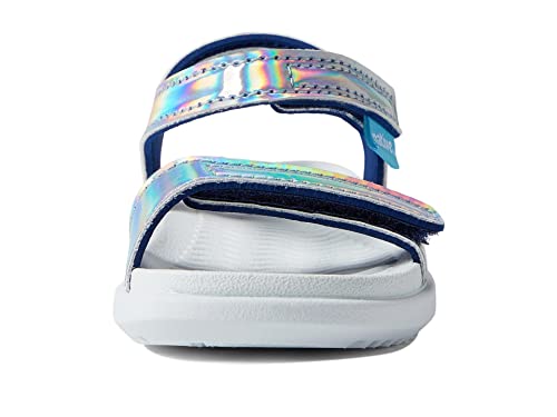 Native Shoes Kids Charley Hologram (Toddler) Flat Sandals For Kids - Metallic Synthetic Upper, Man Made Outsole, And Round Toe 4 Toddler M #TOP4