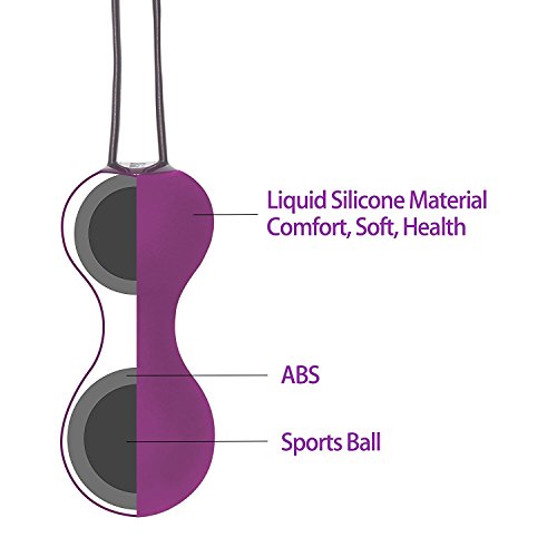Premium Kegel Balls Exercise Weights Kit 2Piece Set Deluxe Progressive