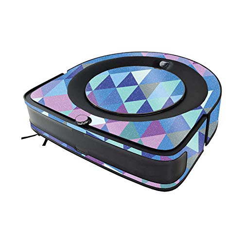 Image of MightySkins Glossy Glitter Skin Compatible with iRobot Roomba s9 Vacuum - Purple Kaleidoscope | High-Gloss Glitter Finish | Easy to Apply & Change Style | Made in The USA