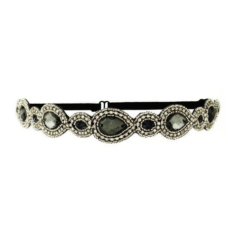 Park Ave Headband, Silver