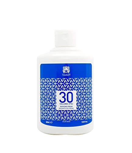 Valquer Profesional Oxigenada Estabilizada en Crema, 30 Volumenes (9%). Coloración capilar...