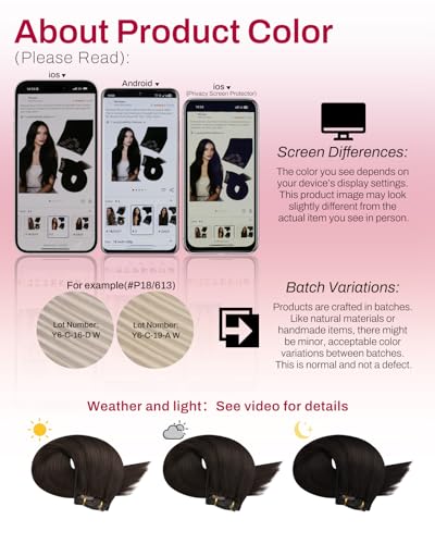 Image of Moresoo Clip in Hair Extensions Dark Brown Human Hair Volume 16 inch 135g | Hair extensions clip ins, rich espresso brown finish, 7pcs, real human hair, full head density for polished styling