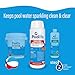Poolife Turbo Shock to Eliminate Algae, Bacteria & Cloudy Water - Strongest 78% Calcium Hypochlorite Pool Shock - Fast-Dissolving, No Pre-Mixing - Safe Chlorine Shock for All Pool Surfaces - 25 lb