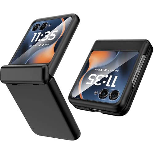 Miimall Coque pour Motorola Razr 60 (2025), [Film Protecteur][Protection de Charnière] Militaire Robuste Rigide Antichoc Anti-Rayures Anti-Poussière...