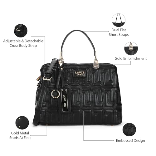 Image of Lavie Luxe Juli Large Tote Bag for Women | Tote Bag for Work | Ladies purse | Stylish Shoulder Bag | Gift for Women