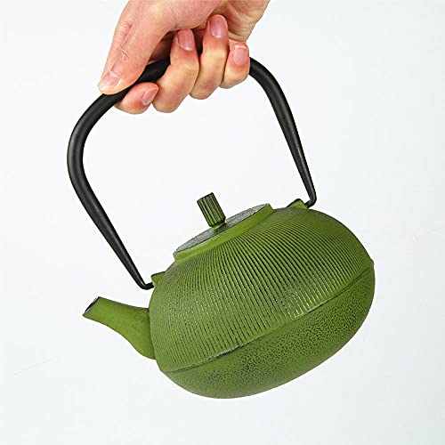 Tetera eléctrica de hierro fundido japonesa 1200 ml miniatura 6