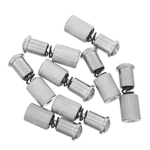 PRETYZOOM 8 Viti di Serraggio a Molla per Piedino Macchina da Cucire Domestica, Vite a Testa Zigrinata per Supporto Piedino Premistoffa, Ricambi Stabili e Facili da Sostituire per Cucito