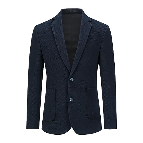 Blazer homme en laine slim fit veste hiver a carreaux deux boutons