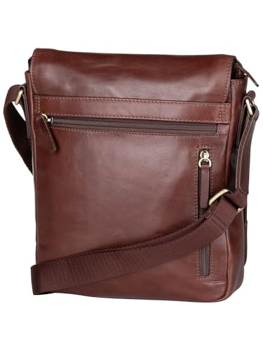 Jost Unisex Adulto Skagen BOLSO, Redbrown
