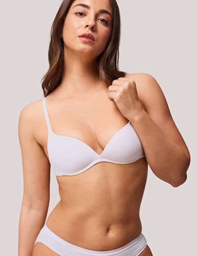 Image of Wireless Lift Up Bras for Women Small Breasted T-Shirt Wirefree Padded Bras 32AA-38A