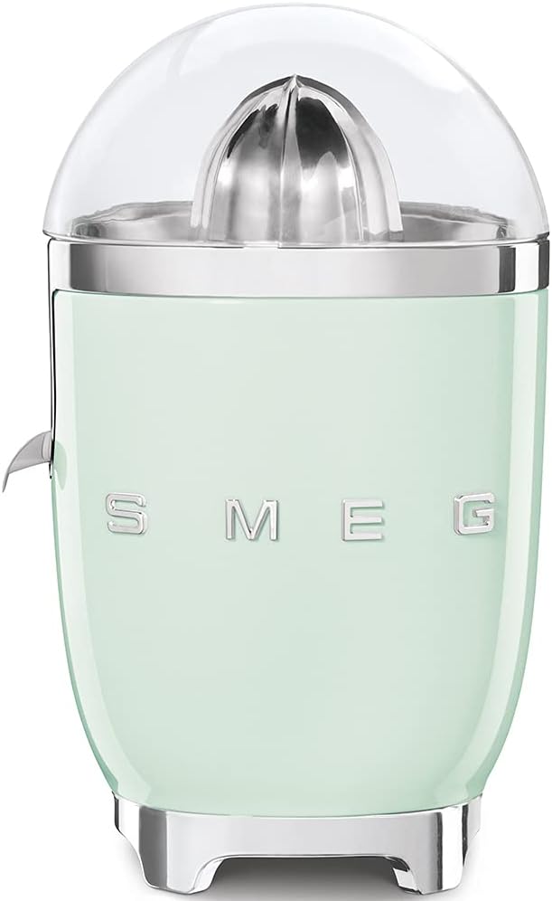 Smeg Cjf01Pgus Citrus Juicer, Plastic, Pastel Green