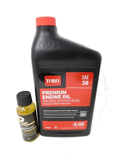 Toro 38903 SAE 30 Engine Oil Quart and Fuel Treatment