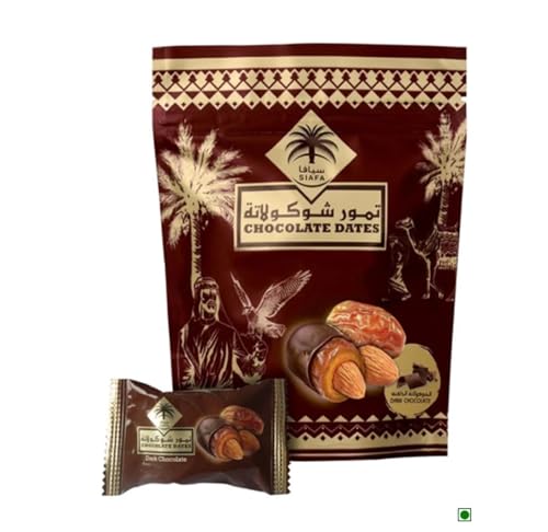 Image of Siafa Dark Chocolate Dates, 100 g