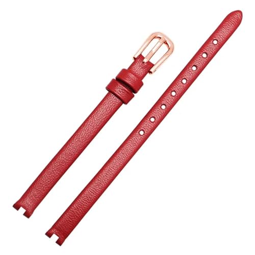 Bracelet de montre en cuir fin pour femme idéal pour le style quotidien 8mm