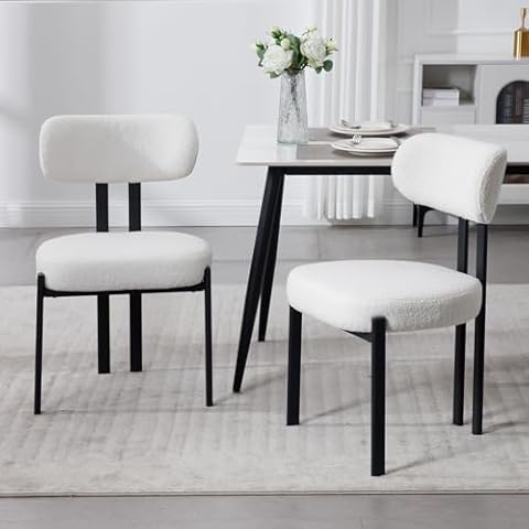 Chaises Wahson en Fausse Fourrure Cover