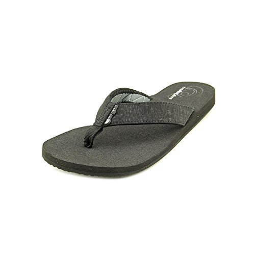 cobian Men's Floater Flip-Flop, Black, 11 M US