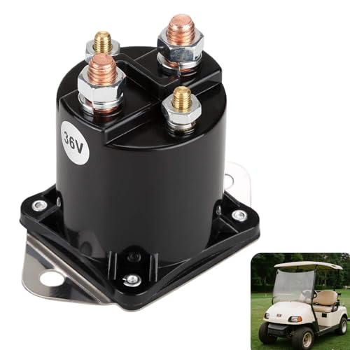 GENOUR 36V Solenoid for Club Car DS 1976-1998 4 Terminal OEM 8016 & 1113