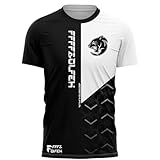 FFFF & OLFEH 2025 Maillot Ciclismo Hombre Verano Maillot Bicicleta Montaña Bike MTB Camiseta con Mangas Cortas -para MTB Bicicleta De Carretera/Multideporte/Fitness (XXL,5)