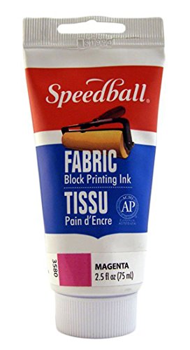 Speedball Art Products tinta de tecido Company, magenta, 2,5 ml