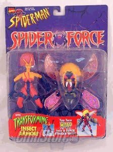 Spider-Man: The Animated Series Spider Force Wasp Action Figure