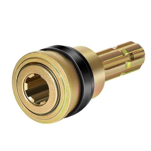 New Upgraded Heavy Duty PTO Extender Adapter for Tractor PTO Shaft Extension 1-3/8 6 Spline Female1-3/86 Spline Male Quick Connect Adapter 75HP