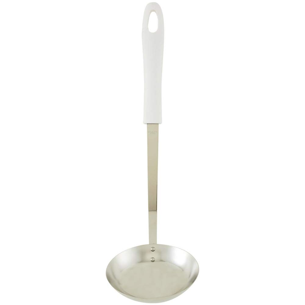 Kai Kai House Select Ladle, Large, White, Made in Japan, Dishwasher Safe DE5800