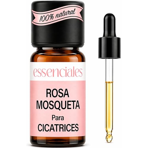 Aceite Rosa Mosqueta para Cicatrices 100% Puro - Essenciales 10 ml