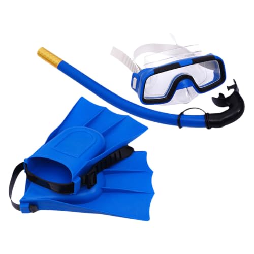 Kit de buceo con máscara de buceo subacuático y tubo snorkel ajustable
