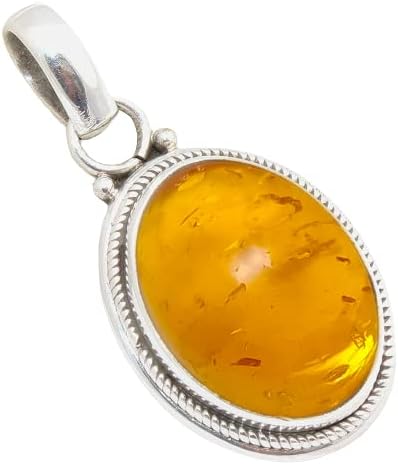 Colgante de plata de ley 925 Joyería de plata hecha a mano para mujer, colgante de piedras preciosas naturales, regalo perfecto para ella