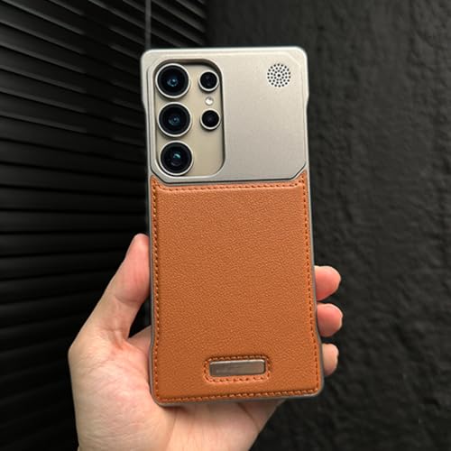 Étui cuir Samsung S25 sans cadre pour un quotidien élégant et parfumé