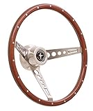 GT Performance 35-5457 Mustang Wood Steering Wheel