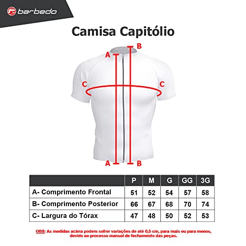 Camisa de Ciclismo Barbedo Capitólio