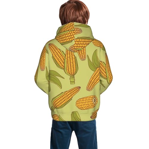 Corn Kid Hoodies Boys Sweatshirts Girls Pullover with Pocket4