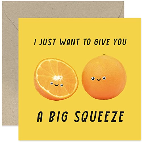 Old English Co. Thinking of You Card for Him Her - L[gȃIW 'Big Squeeze' Miss YouJ[h j - FTL[J[h - oAZAeF | tu