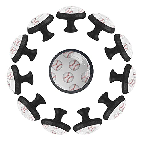 Bouton de tiroir baseball 35mm : fixez facilement ces poignées rondes sur commode