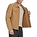 Levi's Men's Legacy Leather Classic Trucker Faux Suede Jacket, Tan Faux Suede, Small