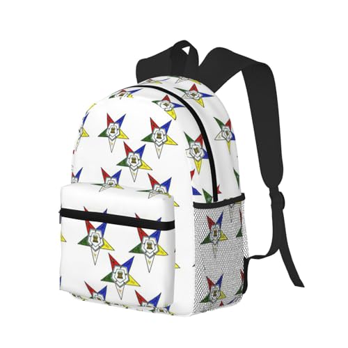 Stars Eastern Stars Print Laptop Backpack Anti Water Bag For Men Women, Travel, College, Work, And Business2