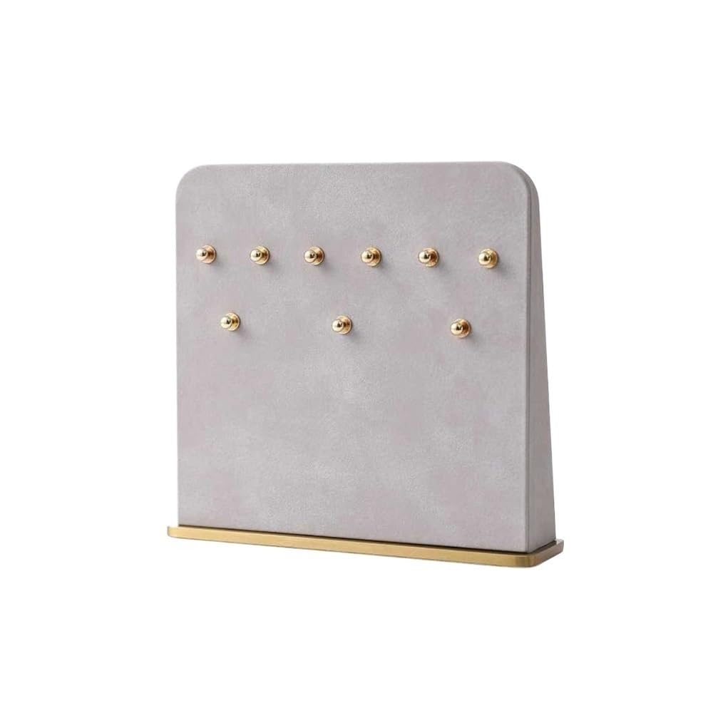 Xumh2024-3 jewelry organizer Velvet Jewelry Display Stand for Necklaces Earrings for Vanity