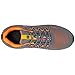 KEFUWU Men's Trail Running Shoes Non-Slip Lightweight Walking Sneakers Men Fashion Breathable Outdoor Hiking (10 Men, Grey-Orange)