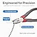 Chain Joining and Cutting Pliers for #10 Ball Bead Chain, Bead Connector Tool with Ergonomic Grip, For Joining, Splicing, and Repair of Beaded Chains, Compatible with 4.5 mm Balls and 10 mm Pitch