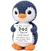 Fathers Day Dad Gifts from Daughter Son, Mini Dad Birthday Gift Father's Day Card Decoration Ideas Funny Daddy Gift Bonus Step New Single Best Dads Ever Present Christmas 2026 Handmade Crochet Penguin