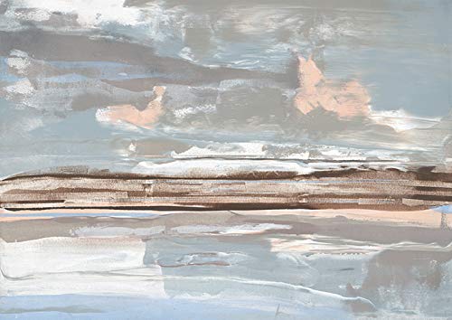 Soozy Barker WDC96379 Printed Canvas 85 x 120 cm (Sand Taupe), Multi-Colour, 85 x 120 x 3.8 cm