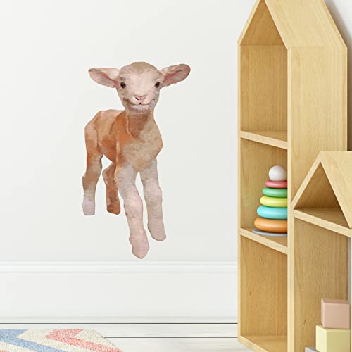 Vinilo decorativo Lamb Wall Decal para pared miniatura 2