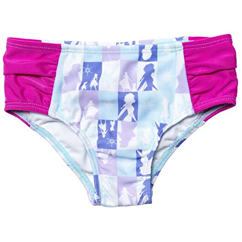 Disney Frozen Elsa Anna Toddler Girls Swimsuit Set: Rash Guard Bikini Skirt One-Piece Frozen 2 S20 2T #TOP5