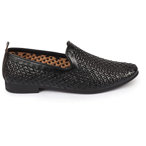 Image of FAUSTO Men's Ethnic Jutis and Mojaris for Occasions|Ethnic|Wedding|Party|Fashion|Outdoor|Lightweight|Shoes with PU Sole