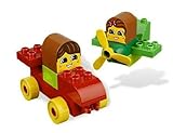 LEGO Duplo Learning Play 6760 Let's go! Vroom! - Juego de construcción y libro (contenido en italiano)