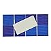AOSHIKE 100pcs 0.12W 0.5V 0.24A 39x19mm/1.53x0.75inch Micro Solar Cells for Solar Panels Polycrystalline Silicon Mini Solar Panel Solar Cell DIY Charger Battery